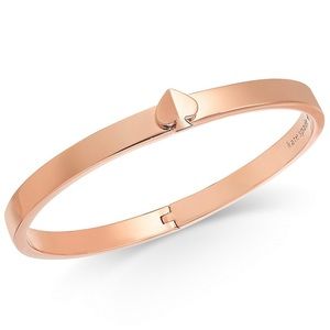 Kate Spade rose gold bangle bracelet